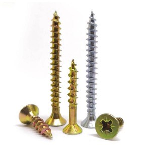 Good quality Cone Point Set Screw - Torx Drive Countersunk Chipboard Screw Zinc Plated with Saw Thread – Xinruifeng