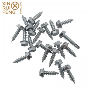 2022 New Style Decorative Self Tapping Screws - China Manufacturer Fastners Hex Pan Head Zinc Plated Self Tapping Screw – Xinruifeng