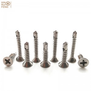 Manufacturing Companies for Zinc Plated Self Drilling Screws - Cross Bulk and Box Package Phillip/Pozi Drive Self Drilling Screw – Xinruifeng